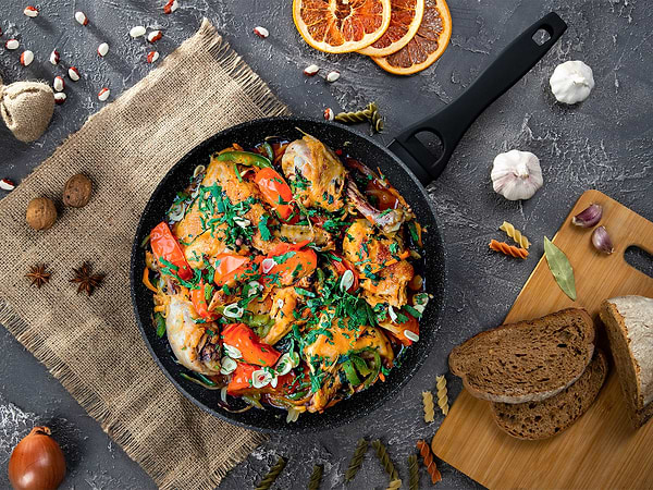 Фото - Сковорода ВОК Ardesto AR1928WF Gemini Gourmet Viterbo 28 см