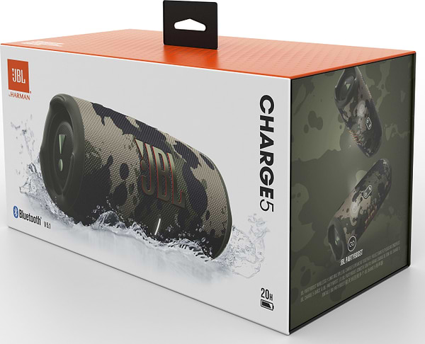 Фото - Уценка - Портативная акустика JBL Charge 5 Squad (JBLCHARGE5SQUAD)
