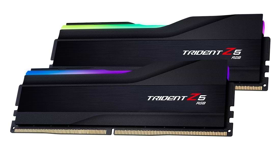 Пам'ять DDR G.Skill Trident Z5 RGB DDR5-6400 32GB 2x16GB CL32-39-39-102 1.4V (F5-6400J3239G16GX2-TZ5RK)