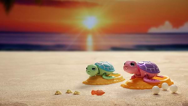 Фото - Интерактивная игрушка Silverlit Спаси Черепаху розовая (88634)