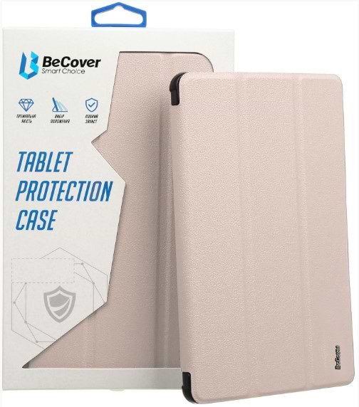 Фото - Чехол для планшета BeCover Ultra Slim Origami Transparent с креплением Apple iPad 10.9" (2022/2024)/iPad (А16) 2025 11" Pink (712940)
