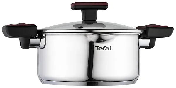 Фото - Набор посуды Tefal G723SA74 Cook&Clip 10 пр кастрюли 22см (6,1 л)/24 см (5,0 л)/20 см (2,9 л)/18 см (2,0 л), ковш16 см (1,5 л)