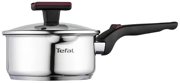 Фото - Набор посуды Tefal G723SA74 Cook&Clip 10 пр кастрюли 22см (6,1 л)/24 см (5,0 л)/20 см (2,9 л)/18 см (2,0 л), ковш16 см (1,5 л)