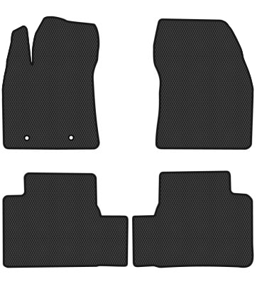EVA коврики в салон авто EVAtech для Avensis (T27) Toyota 2009-2018 3 поколение Combi EU TY1656PVC4TL2RBB