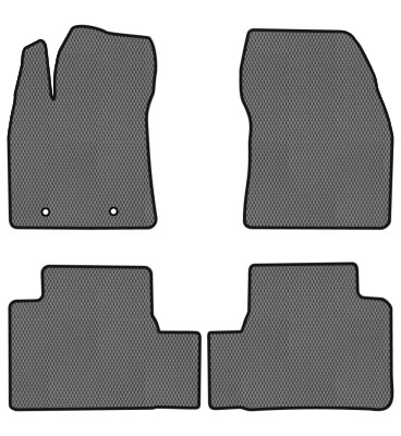 EVA коврики в салон авто EVAtech для Avensis (T27) Toyota 2009-2018 3 поколение Combi EU TY1656PVC4TL2RGB