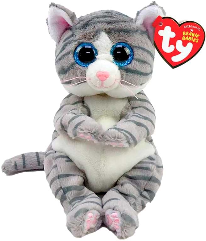 Мягкая игрушка глазастик TY BEANIE BELLIES Кошка "MITZI" (40539)