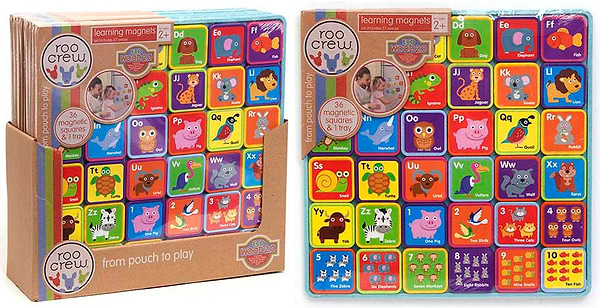 Фото - Набор магнитных фигурок Roo Crew для обучения (58010)