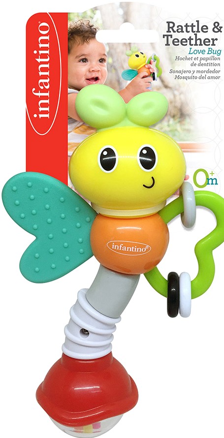 Брязкальце Infantino Міс Баг (304890I)