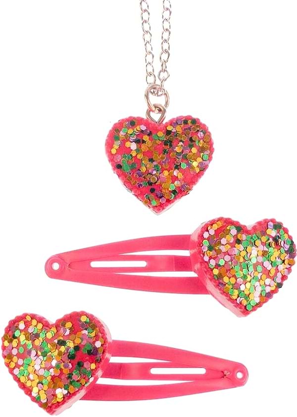 Фото - Детская бижутерия Great Pretenders Набор украшений Sparkle My Heart 3 единицы (86074) Фото - Детская бижутерия Great Pretenders Набор украшений Sparkle My Heart 3 единицы (86074)