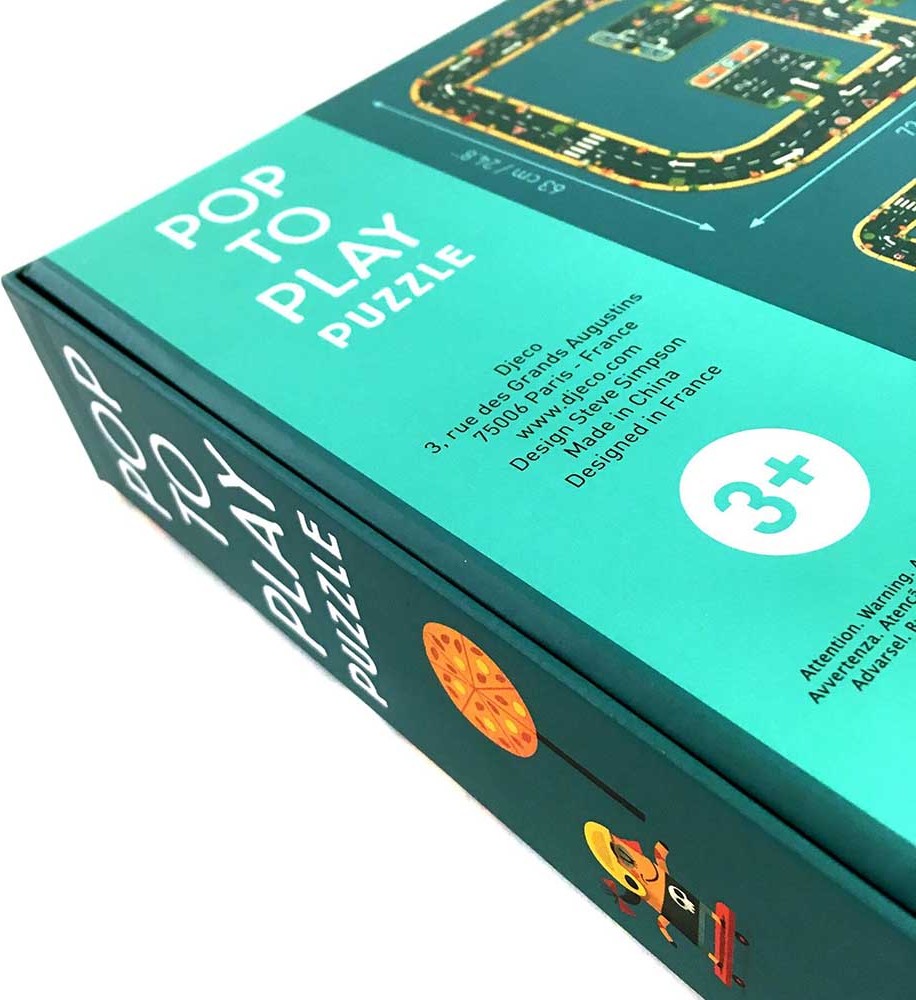 Фото - Пазли (5-7 років) Djeco "Автотраса" (DJ07162)