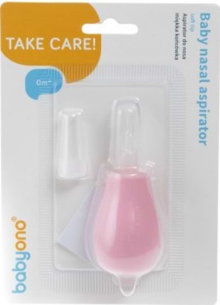 Фото - Аспіратор назальний дитячий BabyOno рожевий (043/03)