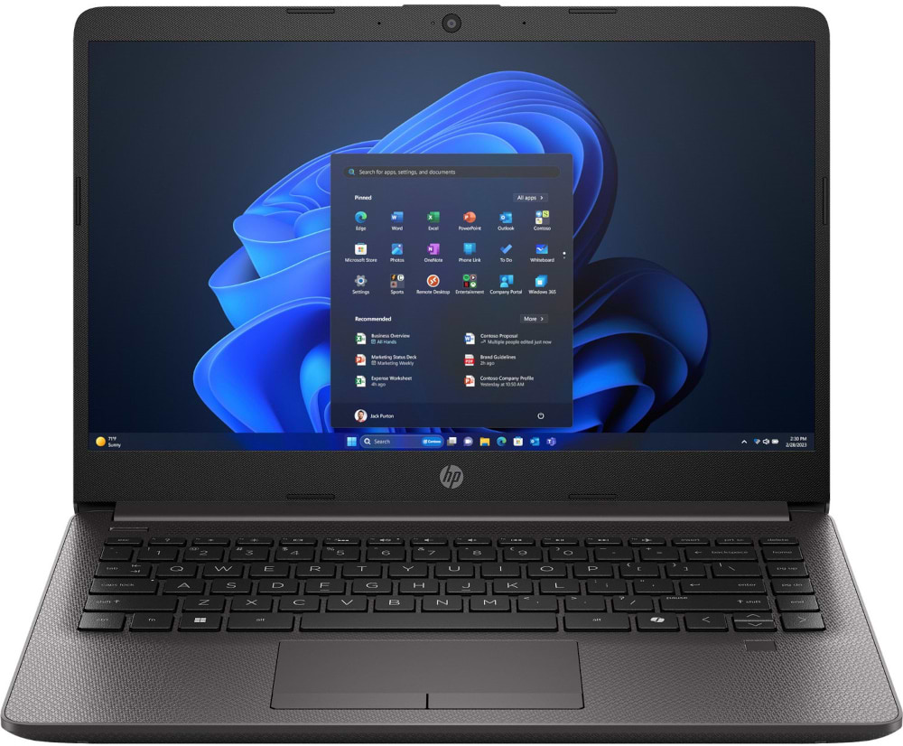 Ноутбук HP 240R G9 (AD1Y1ET) Dark Ash Silver - Фото 1