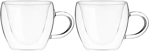 Фото - Уценка - Набор чашек с двойными стенками Ardesto 300 мл 2 шт. (AR2630GHL) Фото - Уценка - Набор чашек с двойными стенками Ardesto 300 мл 2 шт. (AR2630GHL)