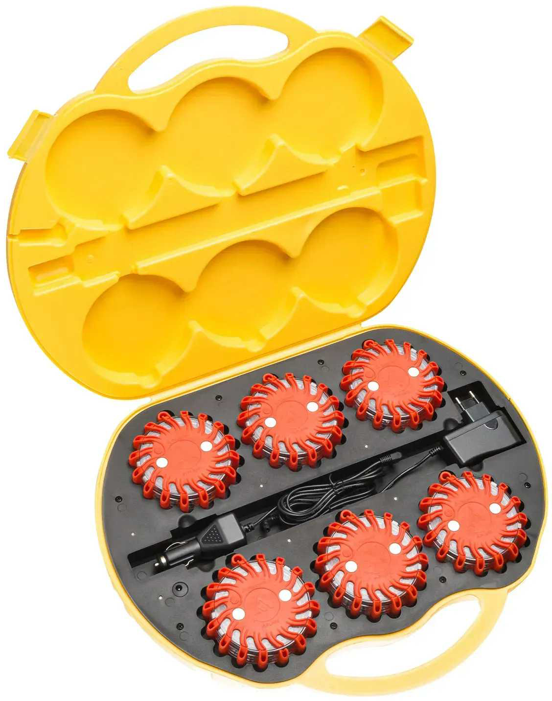 Набір ліхтарів Mactronic M-Flare (65 Lm) Amber Magnet Synch Recharg 12/220V (PSD0012)