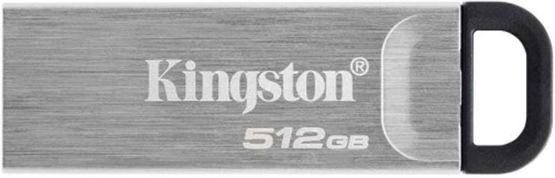 Флеш USB Kingston USB3.2 512GB DataTraveler Kyson Silver/Black (DTKN/512GB) - Фото 1