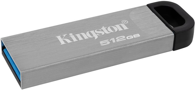 Фото - Флеш USB Kingston USB3.2 512GB DataTraveler Kyson Silver/Black (DTKN/512GB)