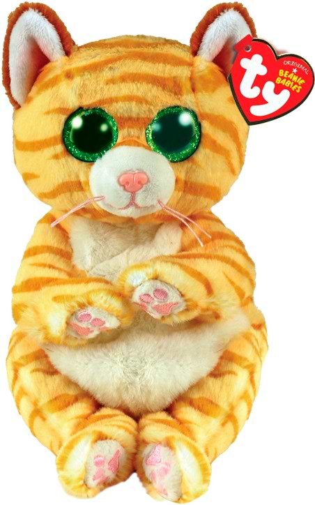 Мягкая игрушка животное TY BEANIE BELLIES 40550 Котенок "CAT" (40550)
