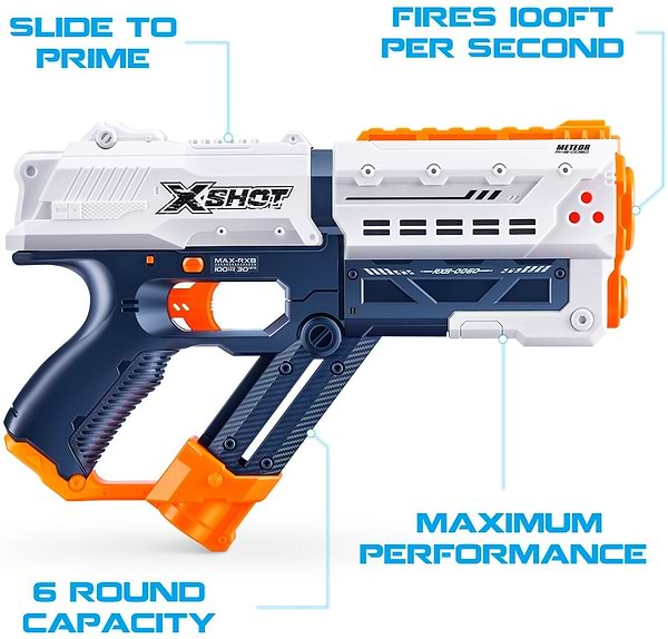Фото - Бластер багатозарядний ZURU X-Shot EXCEL NEW CHAOS Meteor (12 кульок) (36282R)