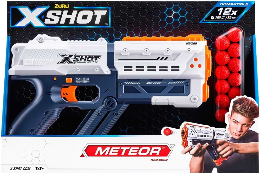 Бластер багатозарядний ZURU X-Shot EXCEL NEW CHAOS Meteor (12 кульок) (36282R)