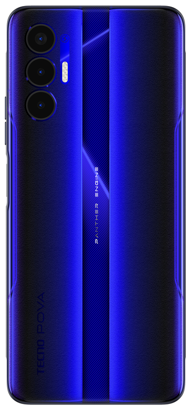 Фото - Смартфон Tecno POVA-3 6/128Gb NFC 2SIM Electric Blue (LF7n)
