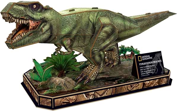 Фото - 3D пазли Cubic Fun National Geographic Dino "Тиранозавр Рекс" (DS1051h)