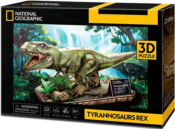 Фото - 3D пазли Cubic Fun National Geographic Dino "Тиранозавр Рекс" (DS1051h)
