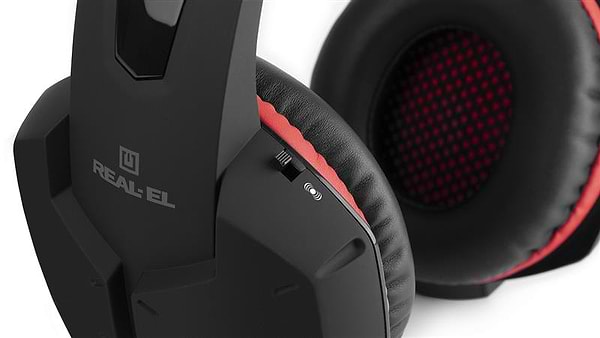 Фото - Гарнитура проводная игровая REAL-EL GDX-7790 Black
