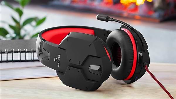 Фото - Гарнитура проводная игровая REAL-EL GDX-7790 Black