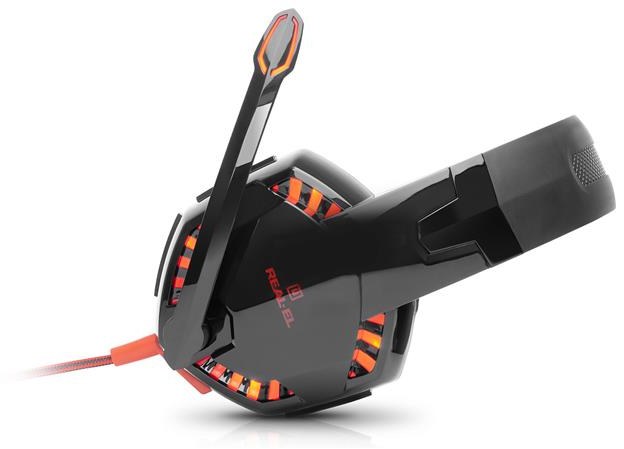 Фото - Гарнітура дротова ігрова REAL-EL GDX-8100 Black