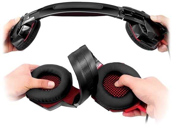 Фото - Гарнітура дротова ігрова REAL-EL GDX-8100 Black