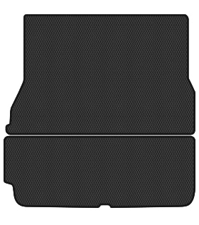 Фото - EVA коврик в багажник авто EVAtech для Model X 6 seats Tesla 2015-2017 1 поколение SUV USA (TA1671BE2RBB)