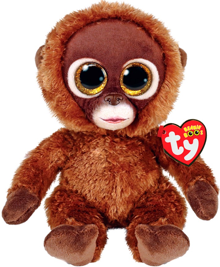 Мягкая игрушка животное TY Beanie Boo's 36391 Обезьянка "MONKEY" 15см (36391)