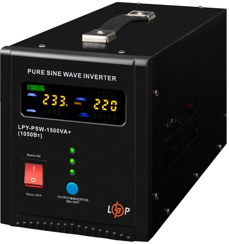 Источник бесперебойного питания LogicPower LPY-PSW-1500VA+ (LP22872)