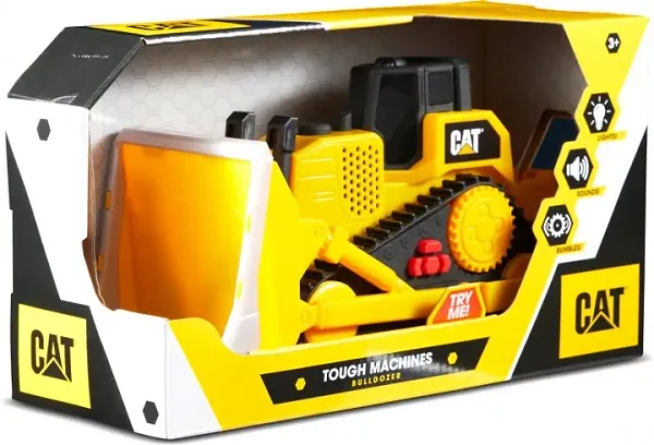 Фото - Наземная строительная техника Funrise Бульдозер со светом и звуком (82287)