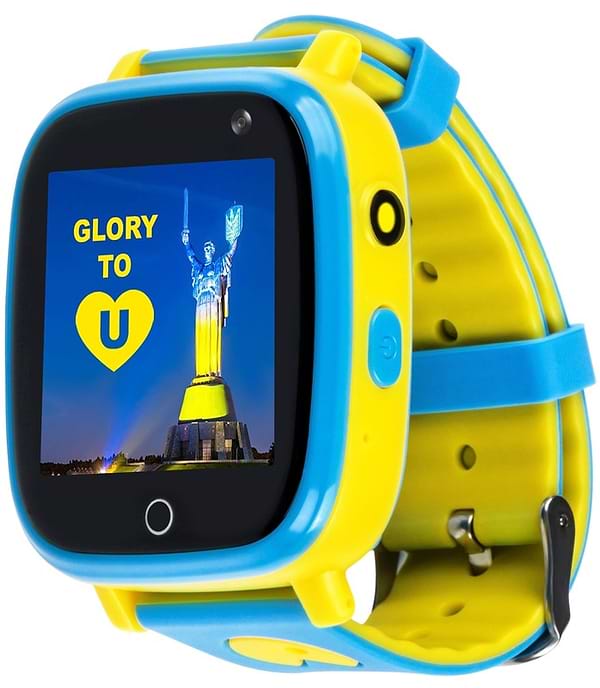 Фото - Детские часы AmiGo GLORY GO001 Camera+LED Blue-Yellow