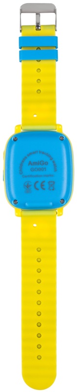 Фото - Детские часы AmiGo GLORY GO001 Camera+LED Blue-Yellow