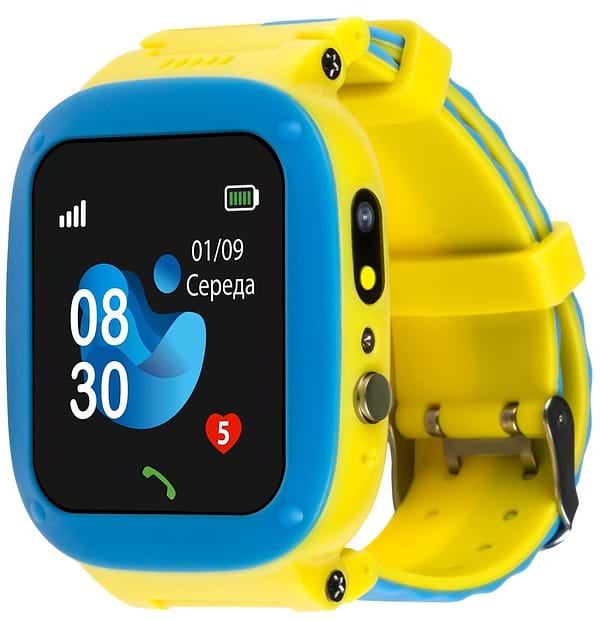 Фото - Детские часы AmiGo GLORY GO004 Camera+LED Blue-Yellow
