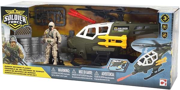 Фото - Ігрова фігурка солдатики Chap Mei Ігровий набір "Солдати" BUNKER DEFENSE-1/ЗАХИСТ БУНКЕРА-1 (545313)