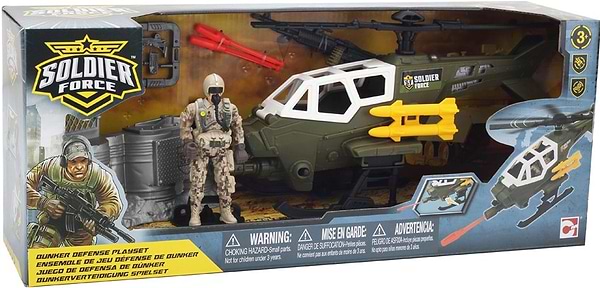 Фото - Ігрова фігурка солдатики Chap Mei Ігровий набір "Солдати" BUNKER DEFENSE-1/ЗАХИСТ БУНКЕРА-1 (545313)