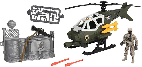 Фото - Ігрова фігурка солдатики Chap Mei Ігровий набір "Солдати" BUNKER DEFENSE-1/ЗАХИСТ БУНКЕРА-1 (545313)