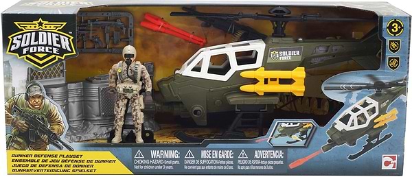 Фото - Ігрова фігурка солдатики Chap Mei Ігровий набір "Солдати" BUNKER DEFENSE-1/ЗАХИСТ БУНКЕРА-1 (545313)