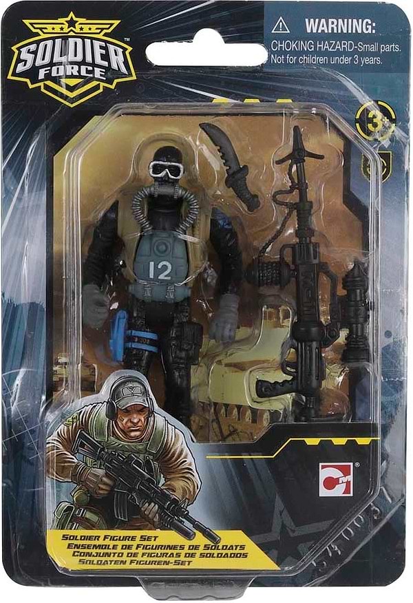 Фото - Ігрова фігурка солдатики Chap Mei Ігровий набір "Солдати" SOLDIER FIGURE-1 (545033)