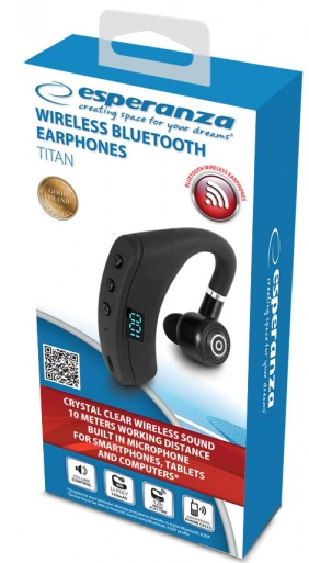 Фото - Bluetooth-гарнитура Esperanza Titan (EH235K)