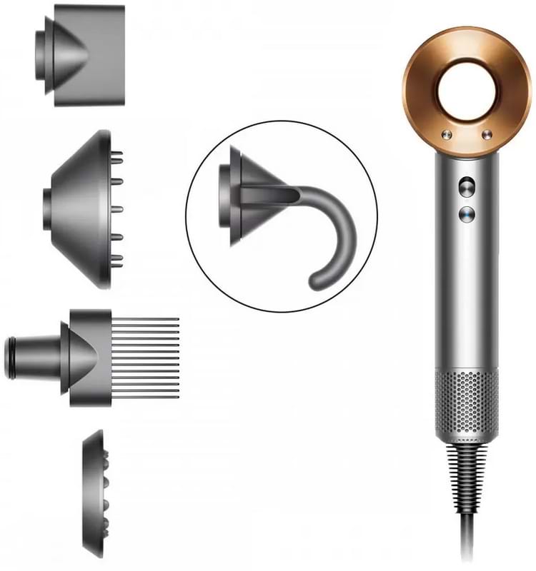 Фен Dyson HD07 мідний (389922-01) - Фото 1