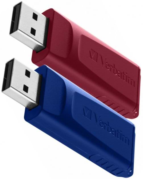 Флеш USB Verbatim USB 2.0 32 GB Slider (49327)