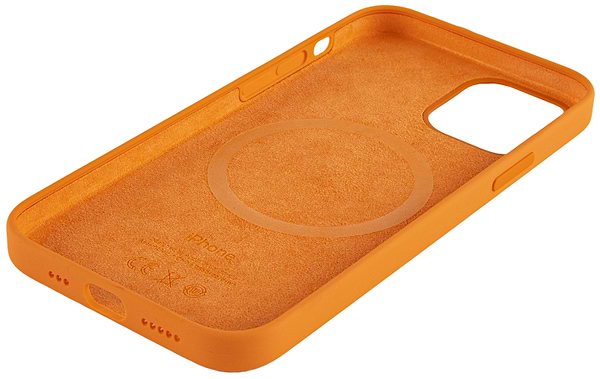 Фото - Чехол для смартфона Apple iPhone 12/12 Pro Silicone Case with MagSafe - Kumquat (MHKY3)