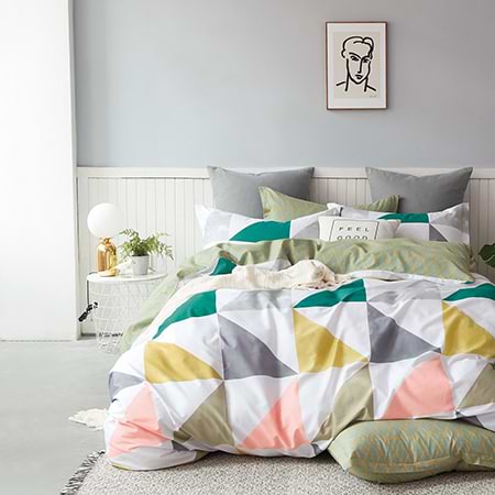 Комплект постельного белья Word of Dream 214 Сатин 2х150х215 Белый (16794)