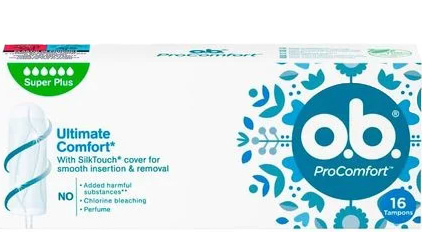 Тампони гігієнічні o.b. ProComfort Super 16 шт. (3574661331164)