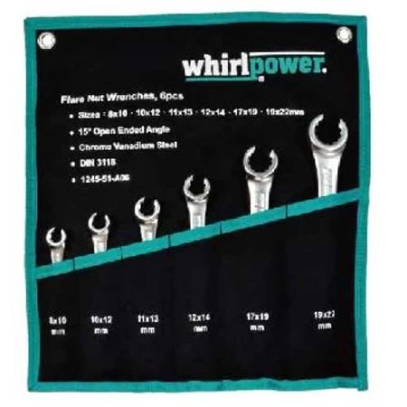 Ключ розрізний Whirlpower 8-22 мм 6 шт. (1245-51-A06)