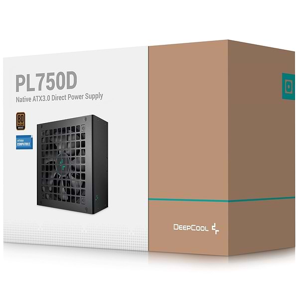 Фото - Блок живлення для ПК Deepcool PL750D 750W (R-PL750D-FC0B-EU-V2)